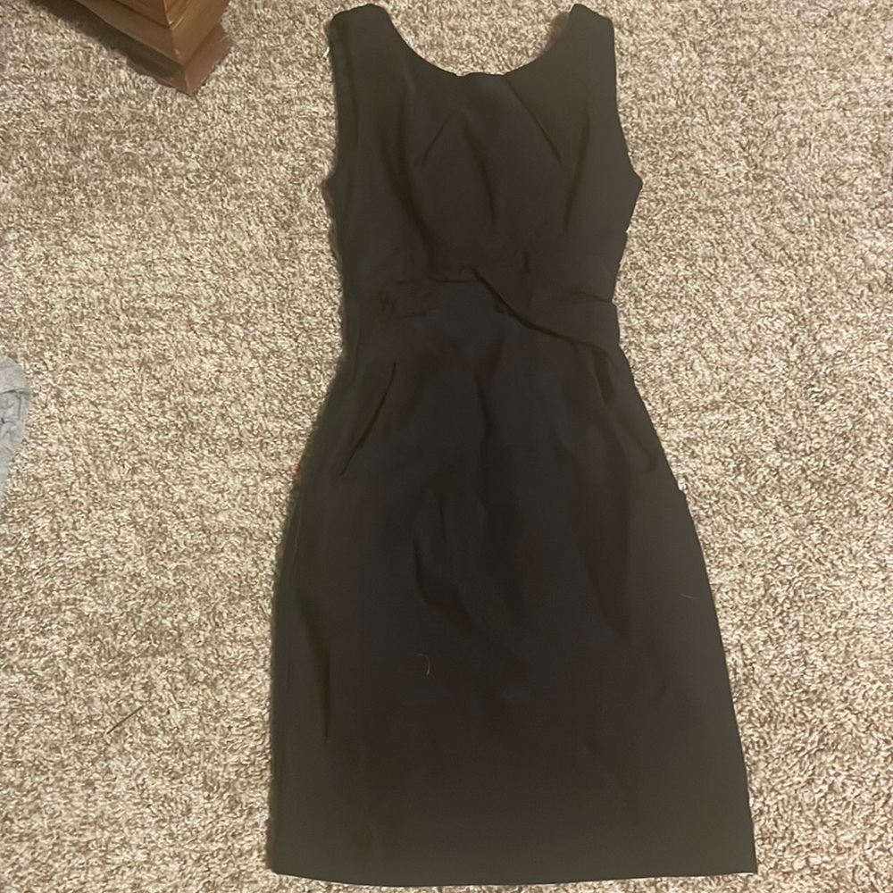Black cocktail dress